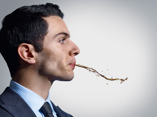 A gentleman chewing tobacco