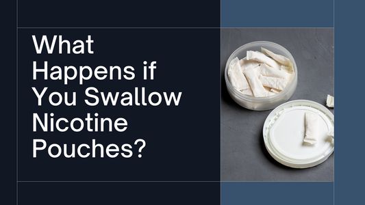 What happens if you swallow nicotine pouches?