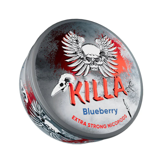 Killa - Blueberry 16mg/g Nicotine Pouches