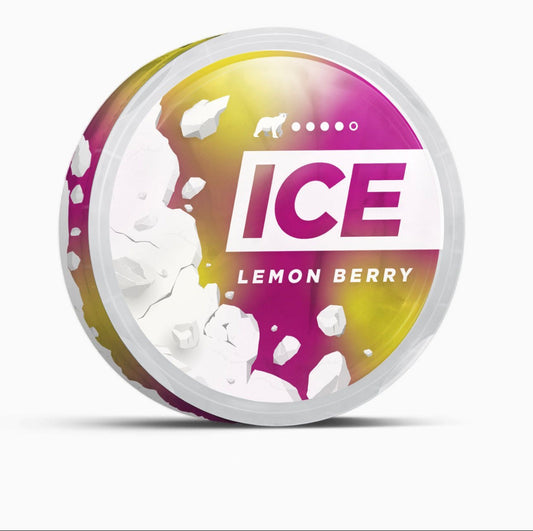 Ice - Lemon Berry 16.5mg Nicotine Pouches