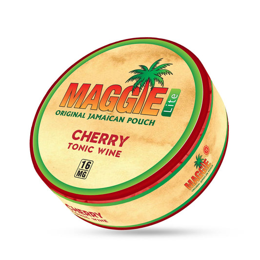 Maggie Jamaican Cherry Tonic Wine 16mg/g nicotine pouches