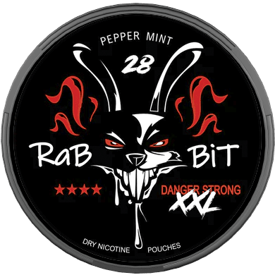 Rabbit - Peppermint 26mg/g Nicotine Pouches