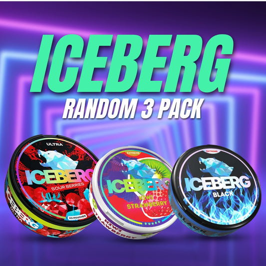 Iceberg Random 3 Pack 75-150mg/g