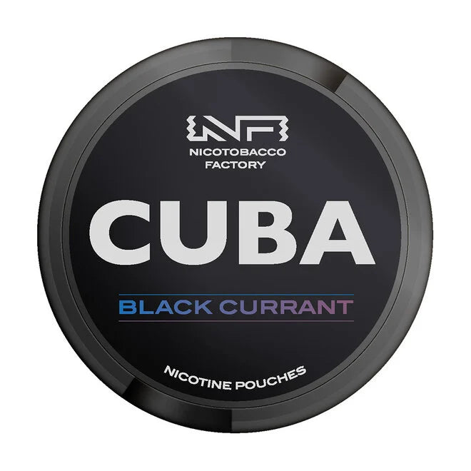 Cuba Black Line Black Currant Nicotine Pouches, Snus 43mg