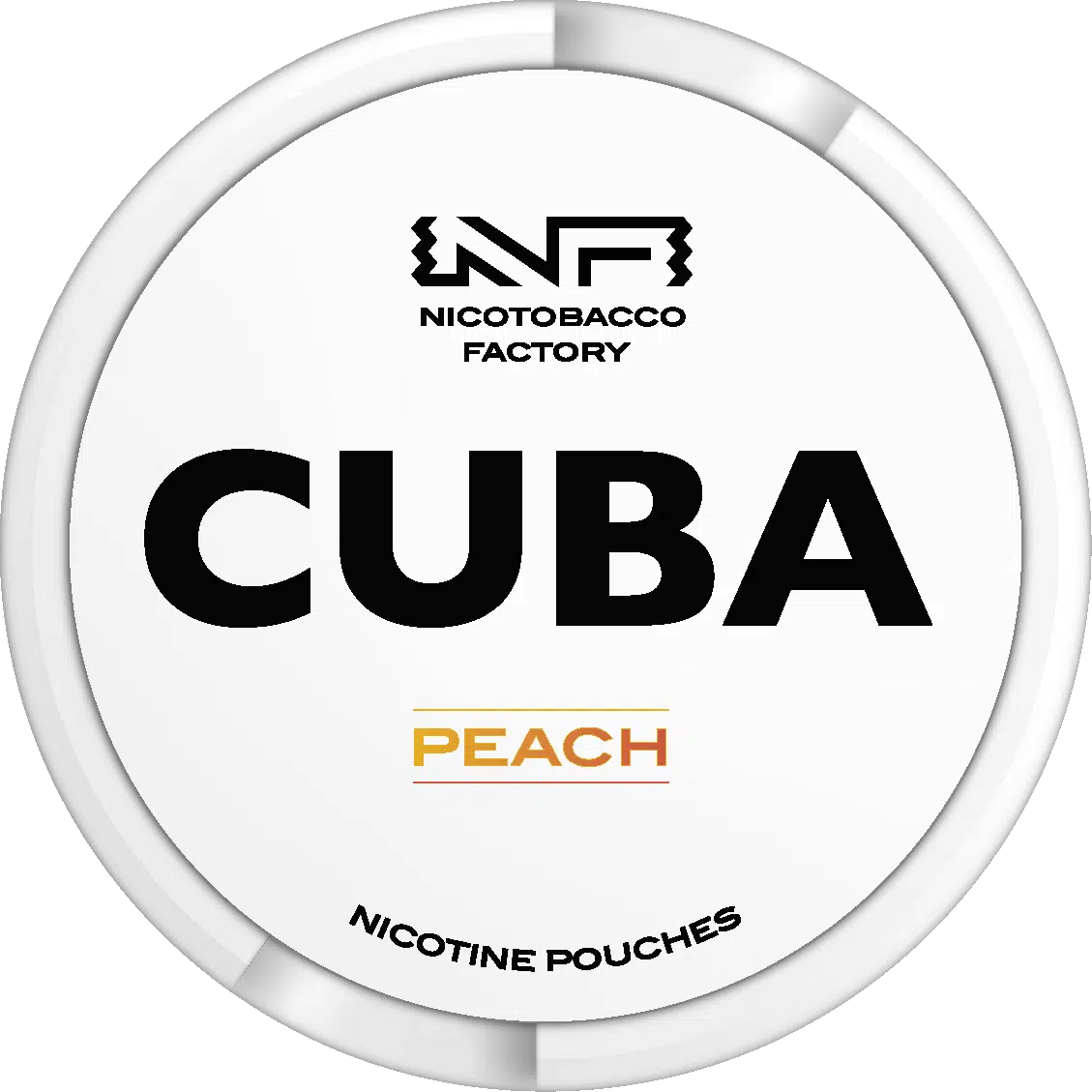 Cuba White Line Peach Nicotine Pouches, Snus 16mg