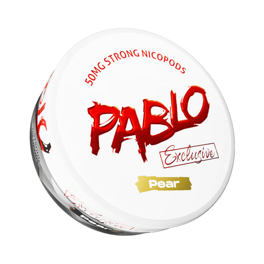 Pablo Exclusive Pear, Nicotine Pouches, Snus 50mg