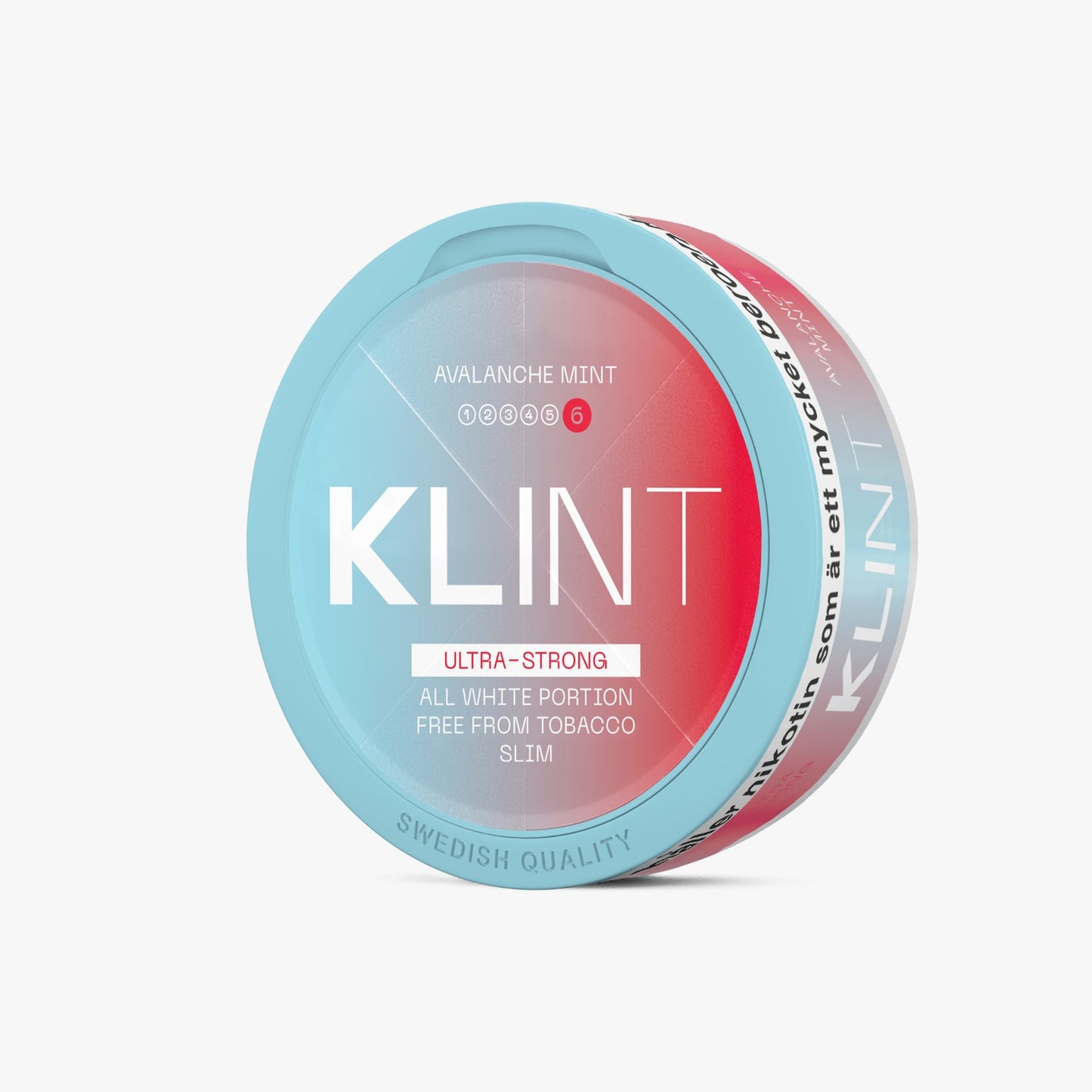 Klint Avalanche Mint nicotine pouches 25mg/g