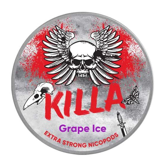 Killa Grape Ice 16mg/g Nicotine Pouches