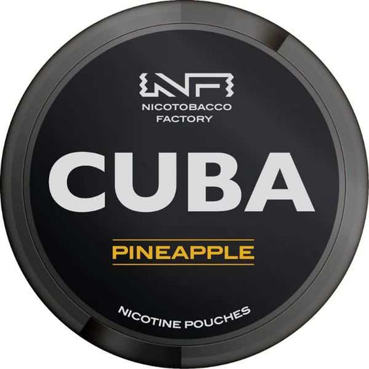 Cuba Black Pineapple Nicotine Pouches, Snus 43mg