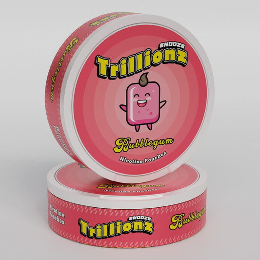 Trillionz Bubblegum 150mg/g Nicotine Pouches