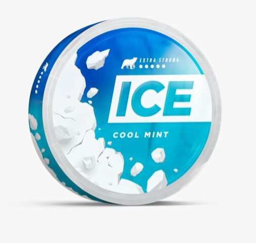 Ice Cool Mint Nicotine Pouches, Snus 24mg