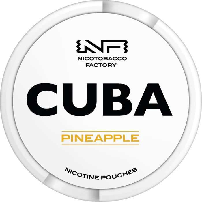 Cuba White Line Pineapple Nicotine Pouches, Snus 16mg