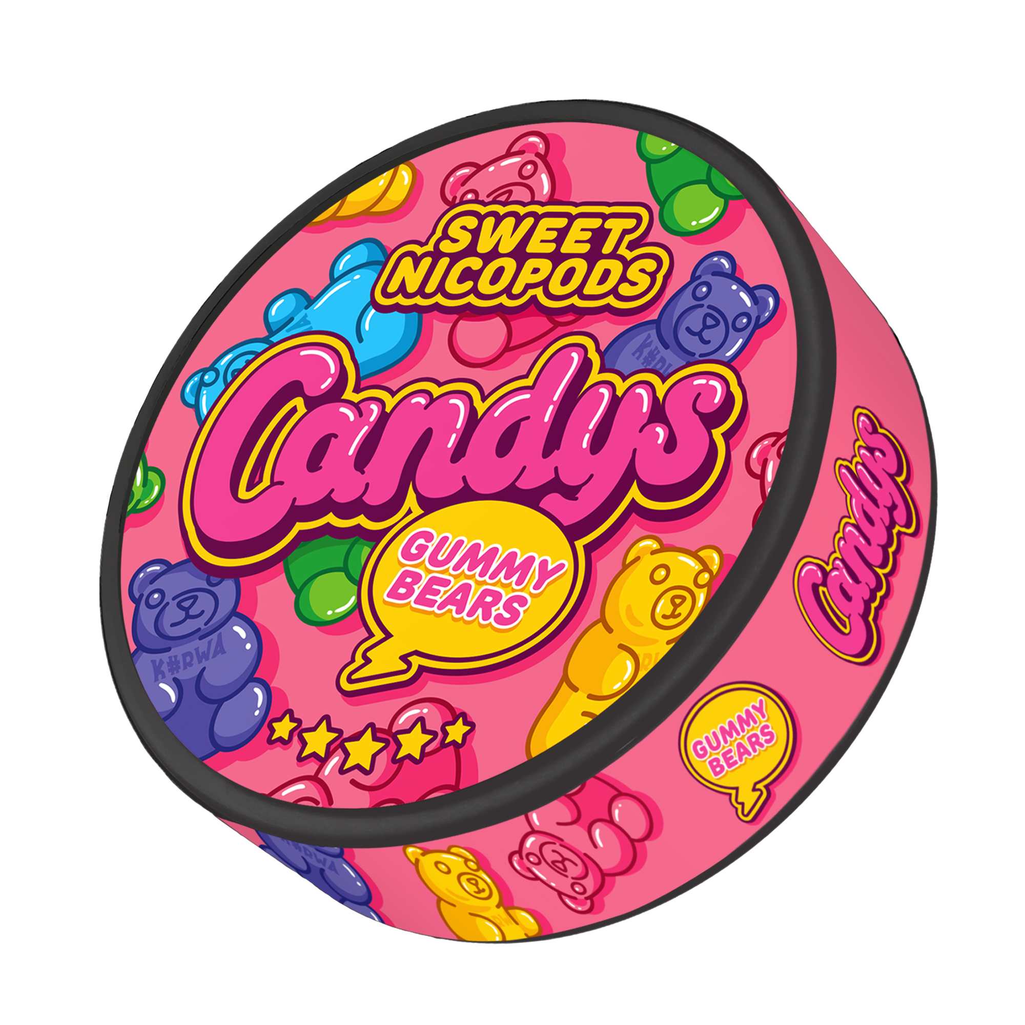 Candy’s Gummy bears Nicotine Pouches, Snus 46.9mg/g